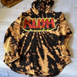 Multi colored hoodie mint condition